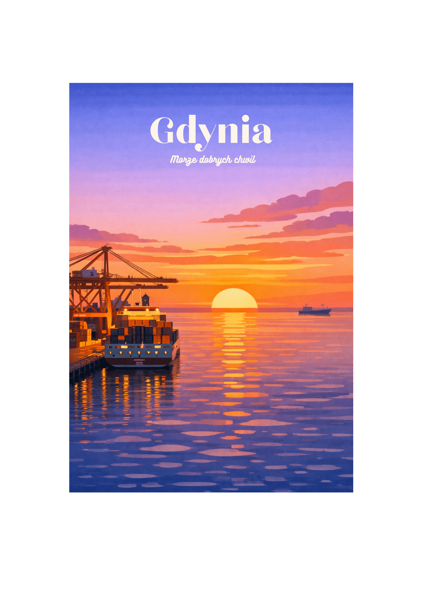 Pocztówka Gdynia – Morze dobrych chwil