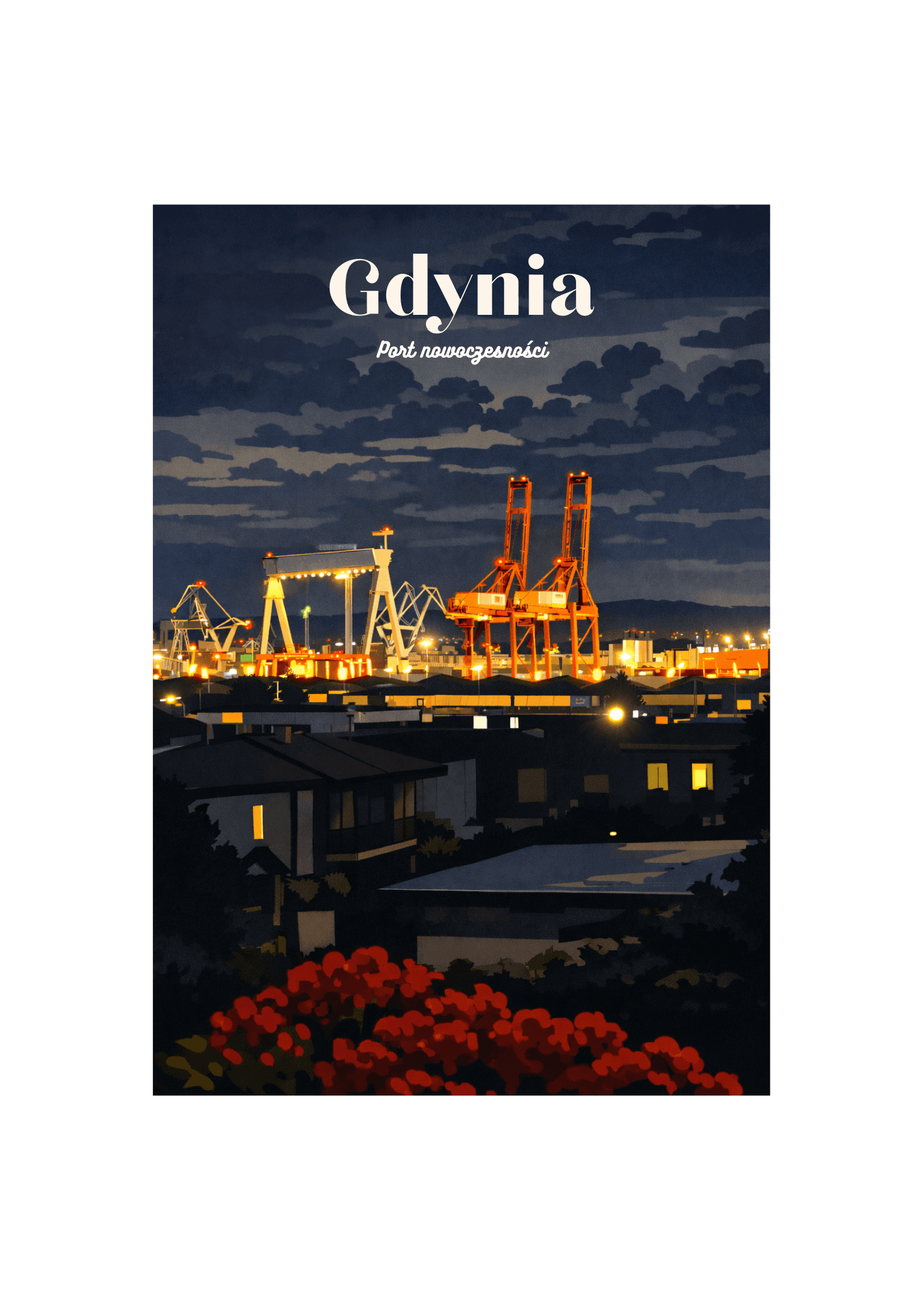 Pocztówka Gdynia – Port nowoczesności