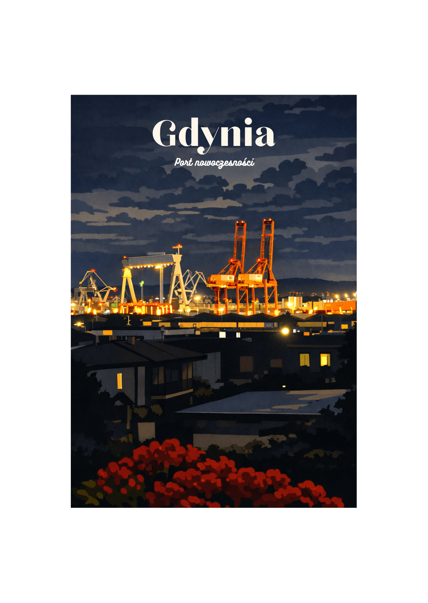 Pocztówka Gdynia – Port nowoczesności
