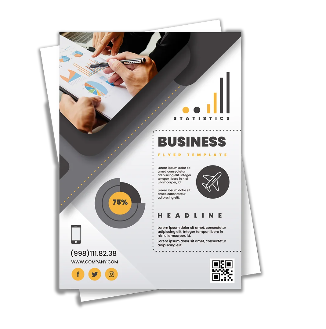 Ulotki reklamowe dla firm - przykładowa realizacja INK PRINT GROUP
