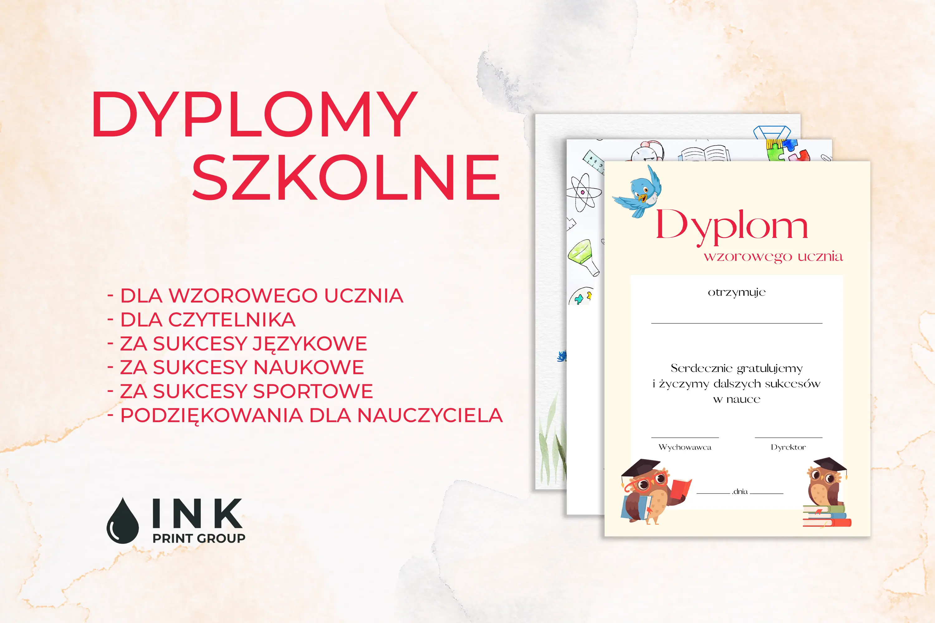 Gdzie wydrukować dyplomy szkolne? Wybierz profesjonalizm i jakość